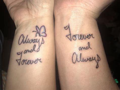 always and forever tattoo designs